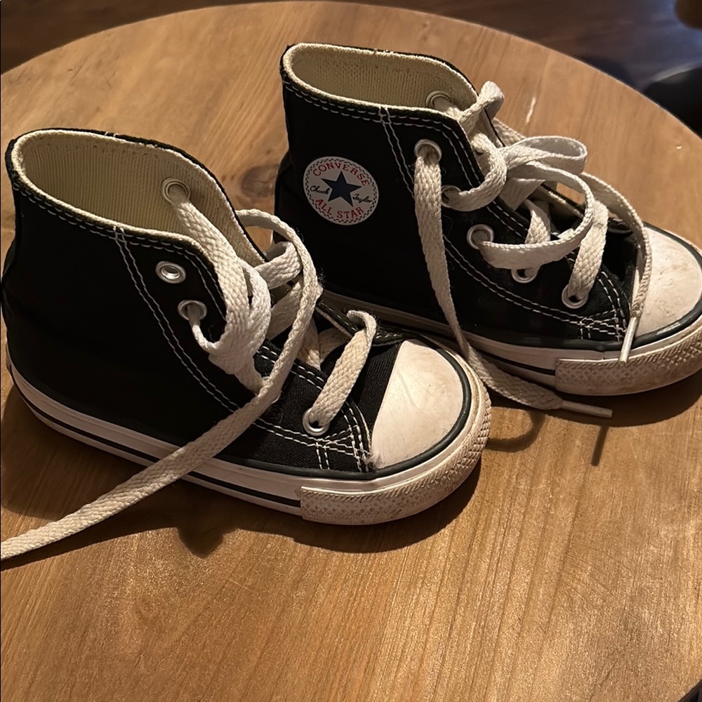 Converse Black and White Classic Sneakers